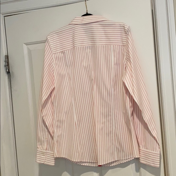 Brooks Brothers Pink & White Striped Button Down - Picture 4 of 4